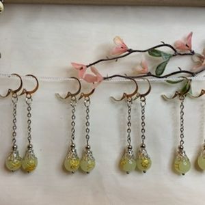 Zodiac dangly earrings